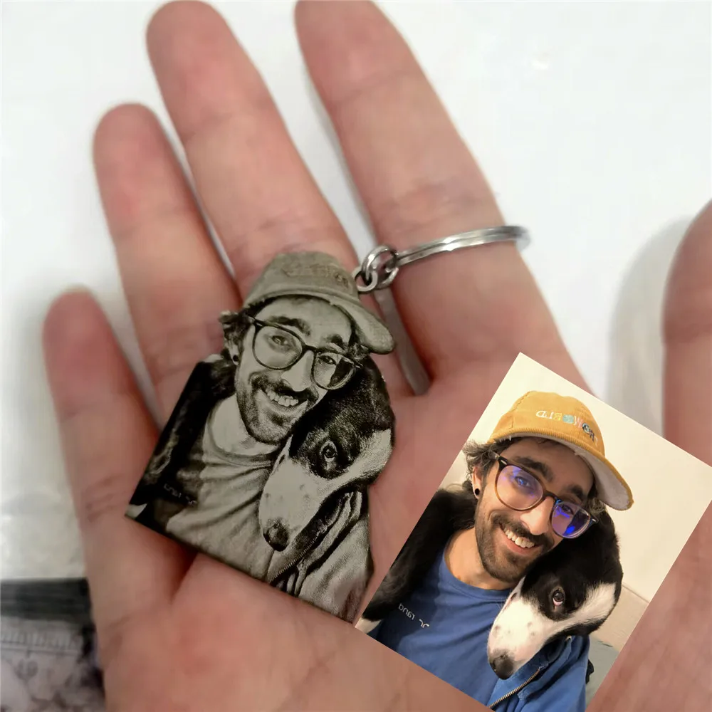Photo & Engraved Name Key Ring Couples, Pets - Sentimental Keepsake for Anniversaries, Mother's Day, Anniversary Present, Elegan
Photo & Engraved Name Key Ring Couples, Pets - Sentimental Keepsake for Anniversaries, Mother's Day, Anniversary Present, Elegan
