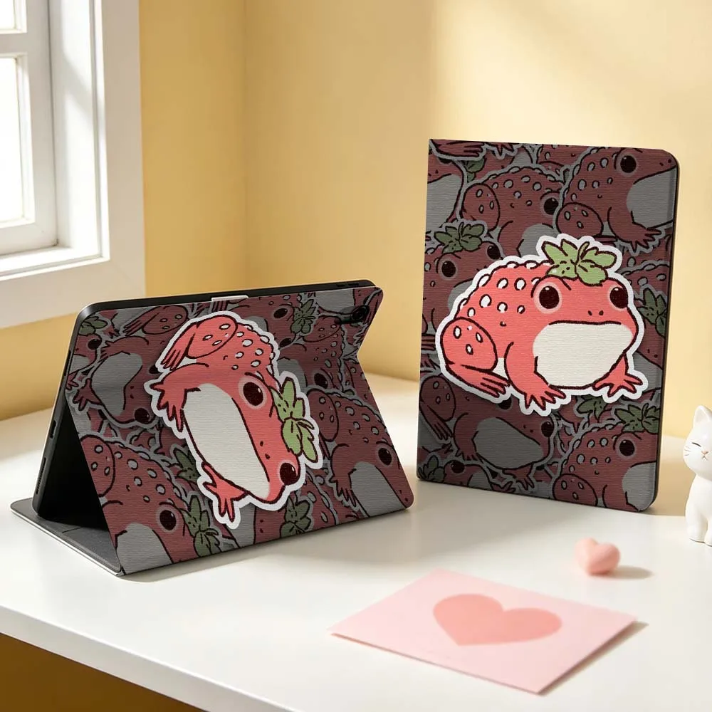 Cute Cartoon Frog For Apple iPad Pro Mini A16 A17 A14 4 5 6 7 6th 7th Gen 9.7 12.9 11 13 M4 inch Tablet Case Soft
Cute Cartoon Frog For Apple iPad Pro Mini A16 A17 A14 4 5 6 7 6th 7th Gen 9.7 12.9 11 13 M4 inch Tablet Case Soft