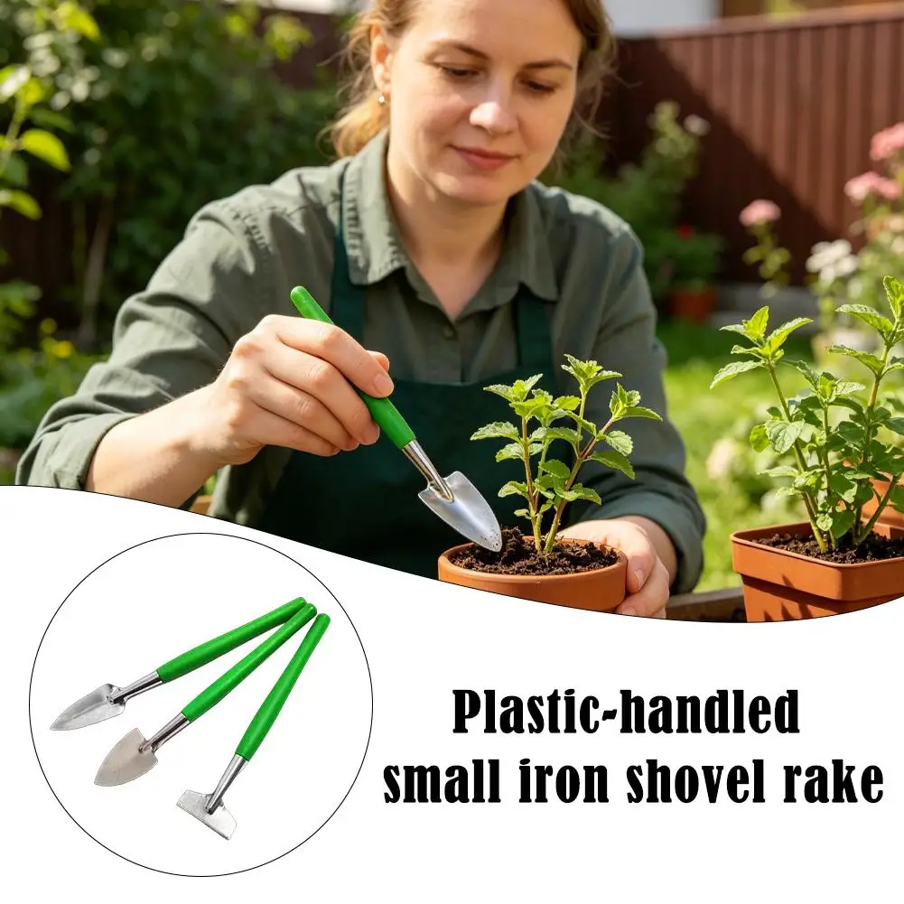 Stainless Steel Garden Planter Kit With Colorful Plastic-handle For Garden Plants Flower Vegetables Digging Transplant Tool
Stainless Steel Garden Planter Kit With Colorful Plastic-handle For Garden Plants Flower Vegetables Digging Transplant Tool