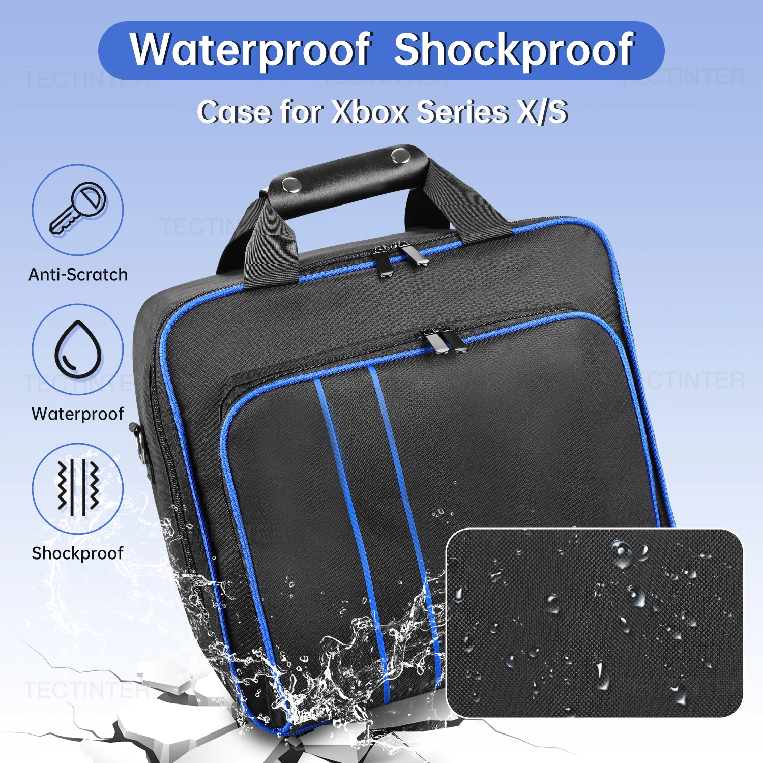 EVA Hard Protective Storage Bag For Xbox Series X/S Game Console Carrying Case Travel Shell For Xbox Series X/S Accessories
EVA Hard Protective Storage Bag For Xbox Series X/S Game Console Carrying Case Travel Shell For Xbox Series X/S Accessories