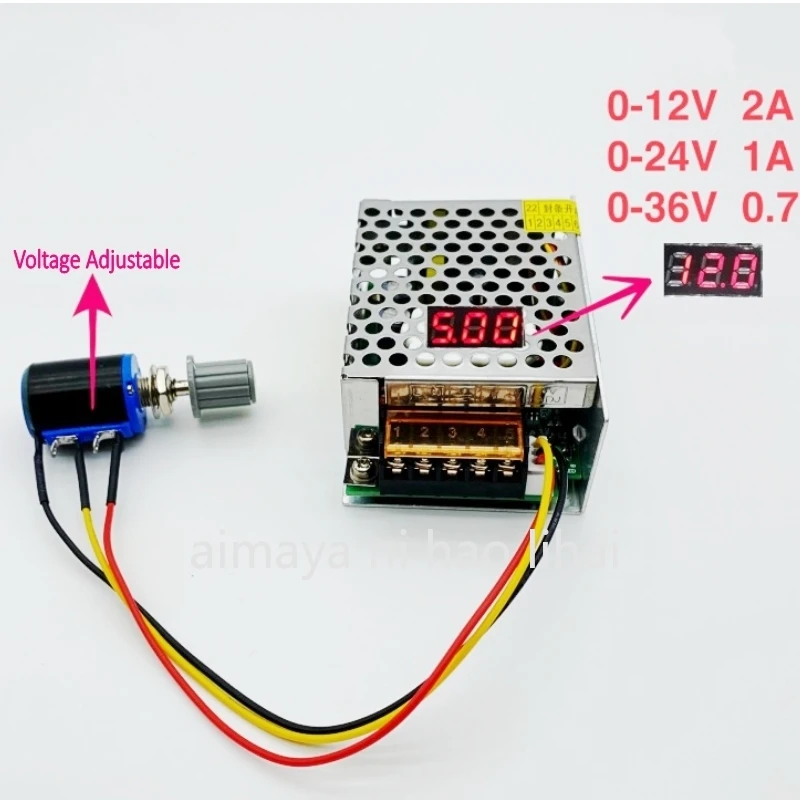 Преобразователь AC/DC 110В/220В в 0-12В/24В/36В, 25Вт, с цифровым дисплеем, регулируемый, импульсный источник питания
Преобразователь AC/DC 110В/220В в 0-12В/24В/36В, 25Вт, с цифровым дисплеем, регулируемый, импульсный источник питания