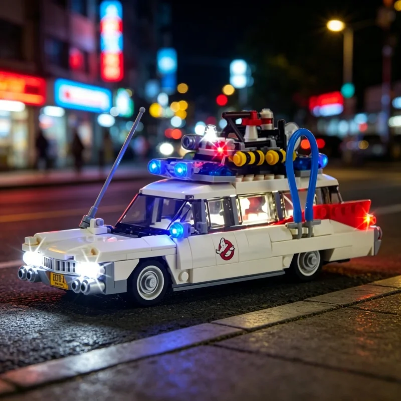 LED Light Kit for Ghostbusters ECTO-1 Compatible Building Blocks Car Model Only Lighting Set Not Included
LED Light Kit for Ghostbusters ECTO-1 Compatible Building Blocks Car Model Only Lighting Set Not Included