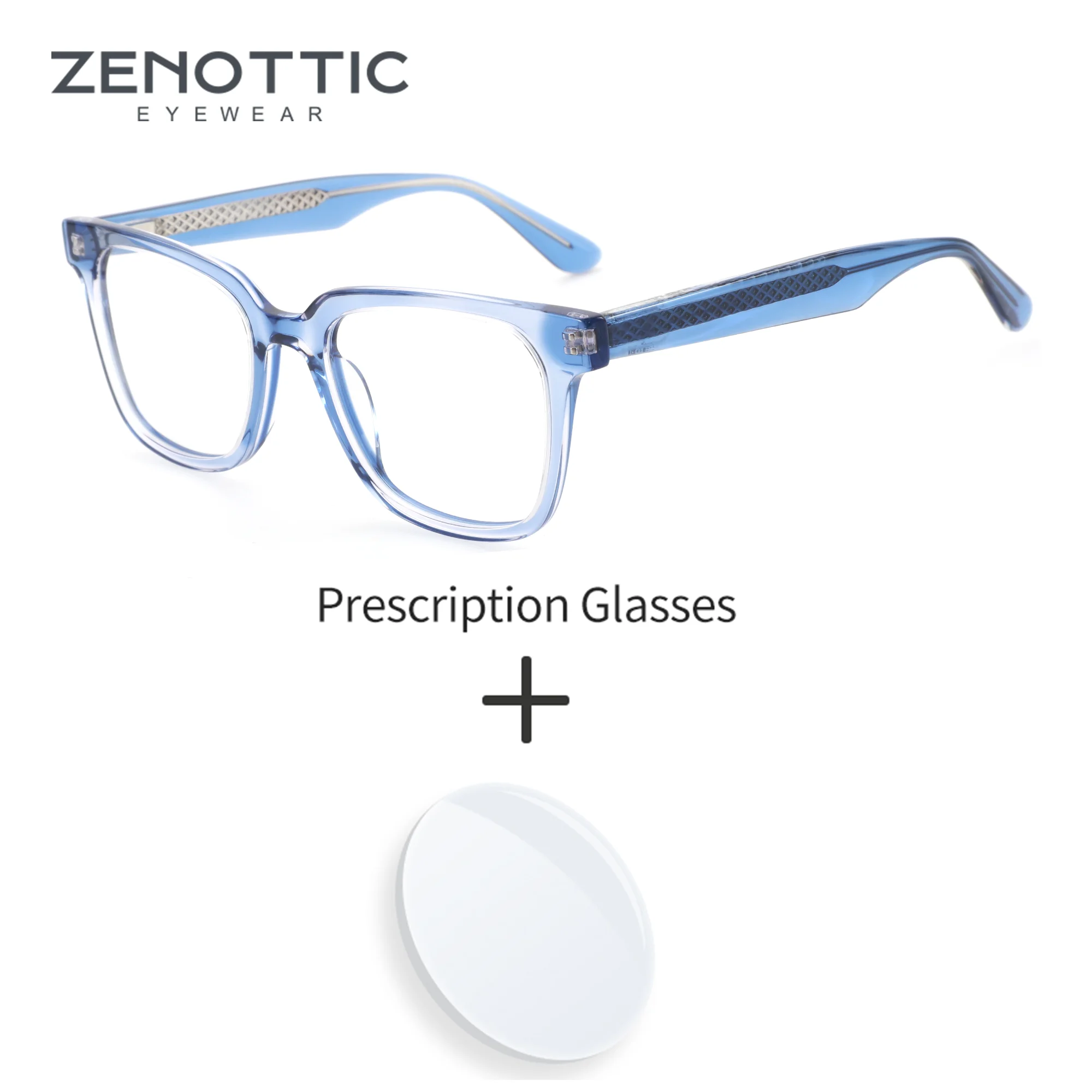 ZENOTTIC(M Size)Stylish Acetate Prescription Glasses For Men Popular Square Anti Blue Light Photochromic Optical Eyeglasses
ZENOTTIC(M Size)Stylish Acetate Prescription Glasses For Men Popular Square Anti Blue Light Photochromic Optical Eyeglasses