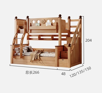 Upper and lower beds Bunk beds with bookshelves High and low small apartments
Upper and lower beds Bunk beds with bookshelves High and low small apartments