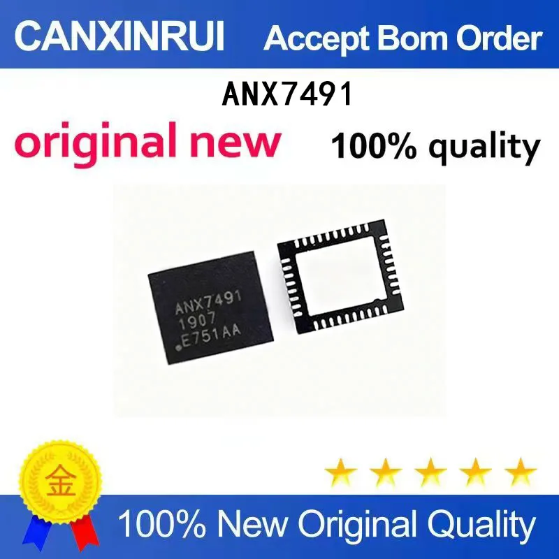 (5 Pieces) ANX3447QN ANX7447QN-AC-R ANX7447 ANX7491 QFN ANX7491
(5 Pieces) ANX3447QN ANX7447QN-AC-R ANX7447 ANX7491 QFN ANX7491