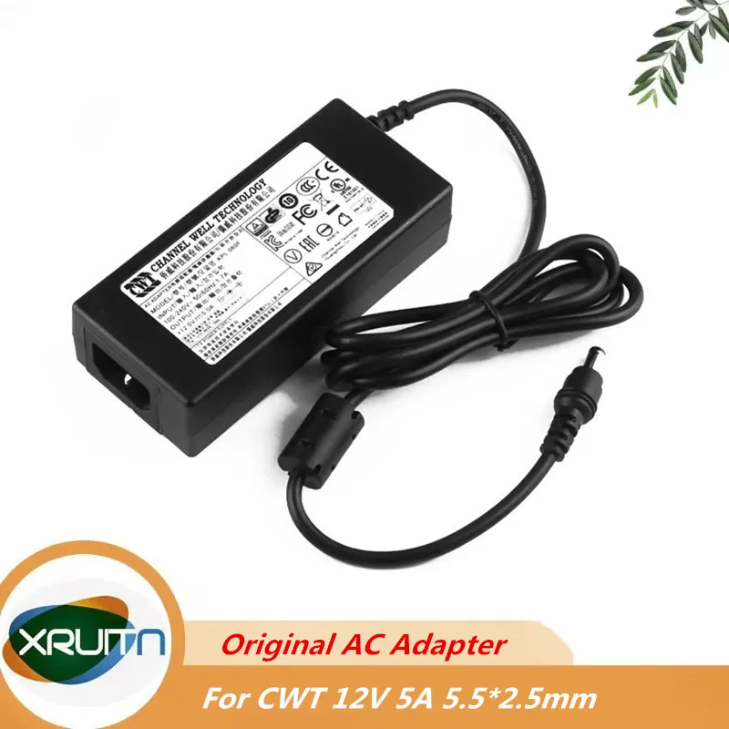 Original AC Adapter Charger For CWT KPL-060F-VI 12V 5A 60W KPL-060F Hikvision Monitoring Power Supply
Original AC Adapter Charger For CWT KPL-060F-VI 12V 5A 60W KPL-060F Hikvision Monitoring Power Supply