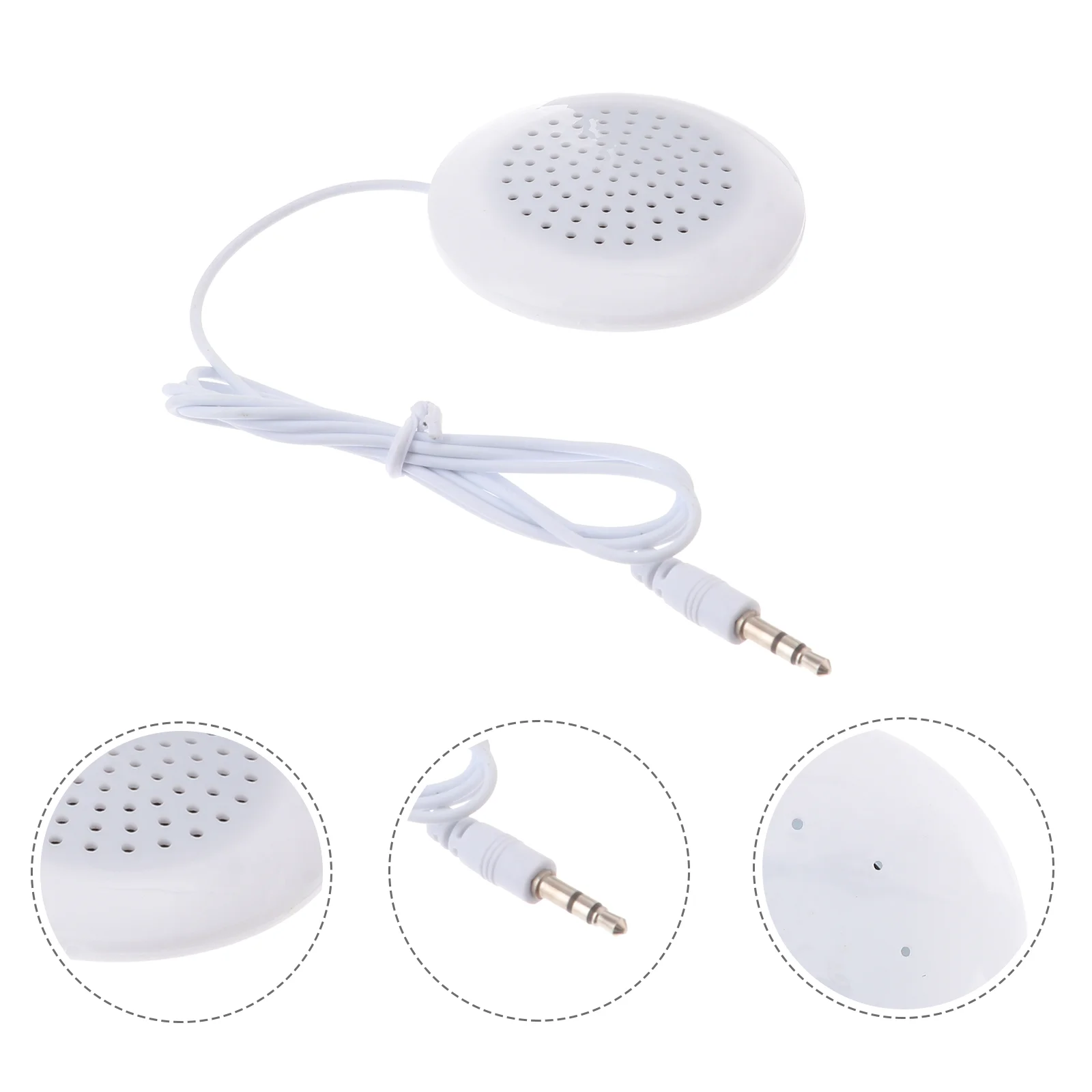 35mm Mini Size Portable Bed Side Pillow Side Speaker Music Pillow Speaker(White) pillow speakers for sleeping
35mm Mini Size Portable Bed Side Pillow Side Speaker Music Pillow Speaker(White) pillow speakers for sleeping