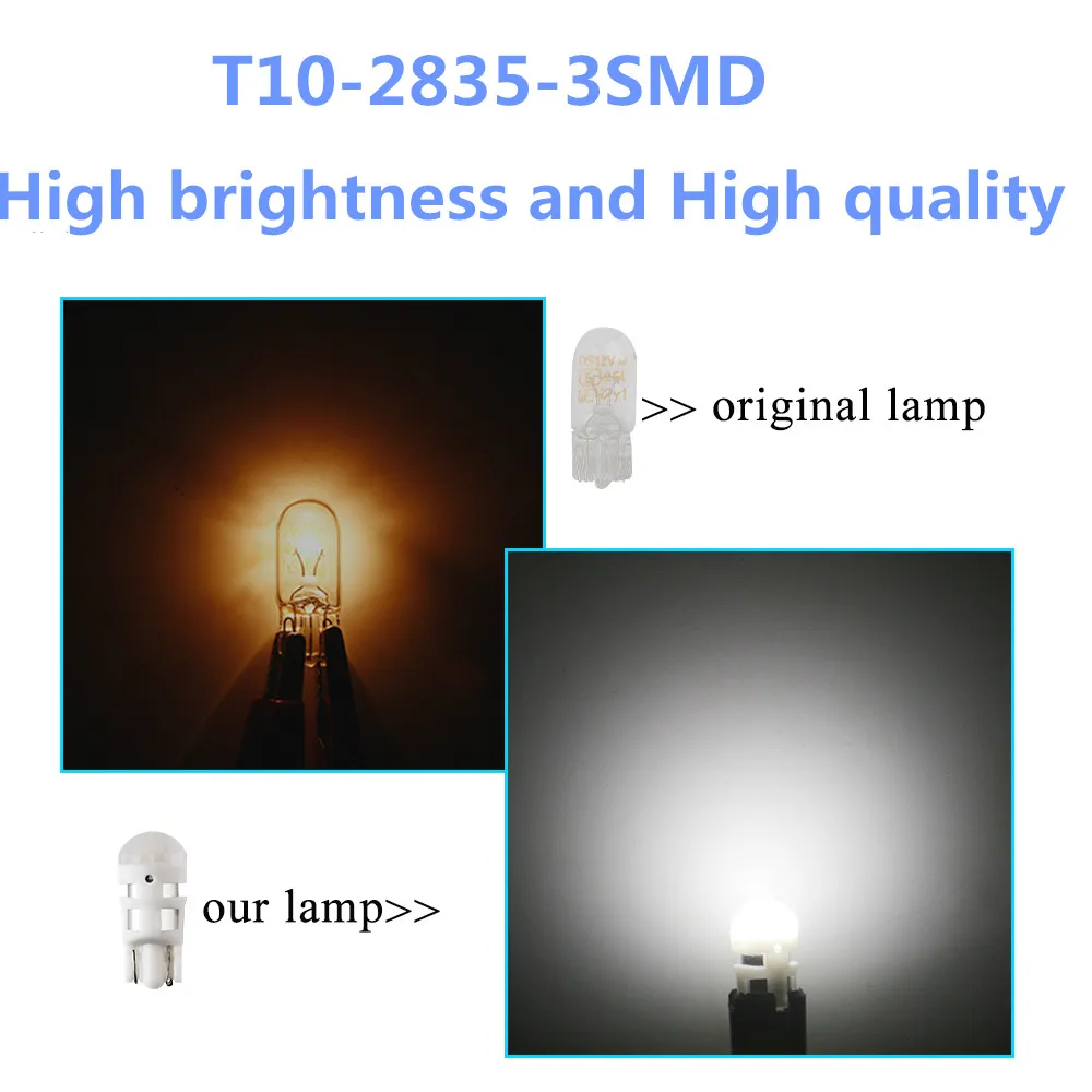 100 шт., автомобильные габаритные огни для дверей, T10 W5W 2835 3 SMD 194
100 шт., автомобильные габаритные огни для дверей, T10 W5W 2835 3 SMD 194