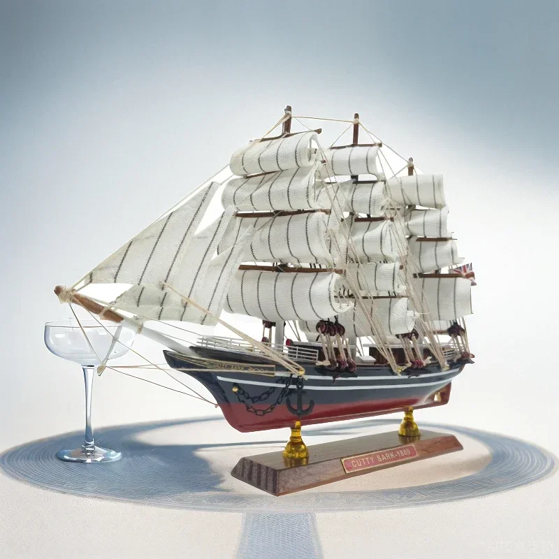 Living room balcony decoration simulation smooth sailing wooden boat decoration exquisite light luxury small sailing boat model
Living room balcony decoration simulation smooth sailing wooden boat decoration exquisite light luxury small sailing boat model
