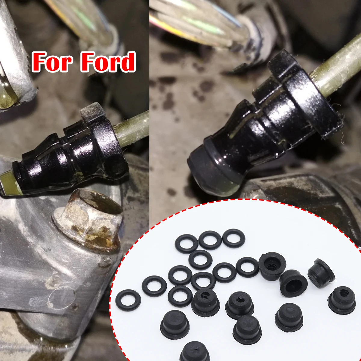 Brake Slave Pipe Connector Joint Car Clutch Master Cylinder Gasket Seal Rubber Kit 1K0798741 02F141143A For Ford Mondeo Focus
Brake Slave Pipe Connector Joint Car Clutch Master Cylinder Gasket Seal Rubber Kit 1K0798741 02F141143A For Ford Mondeo Focus