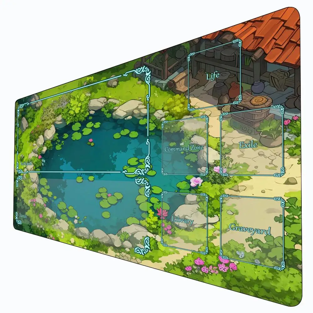 Vibrant lotus pond MTG Playmat Magic Card Battle Mat Non-Slip Durable 35X60CM Commander playmat Board Game Mat for TCG
Vibrant lotus pond MTG Playmat Magic Card Battle Mat Non-Slip Durable 35X60CM Commander playmat Board Game Mat for TCG