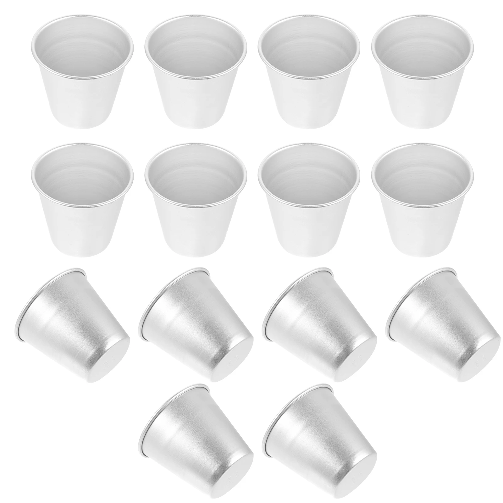15pcs Cake Molds Aluminum Alloy Small Baking Molds Silver Pastry Pudding Cups for Fruit Cheesecake Bread Jelly Home Banquet
15pcs Cake Molds Aluminum Alloy Small Baking Molds Silver Pastry Pudding Cups for Fruit Cheesecake Bread Jelly Home Banquet