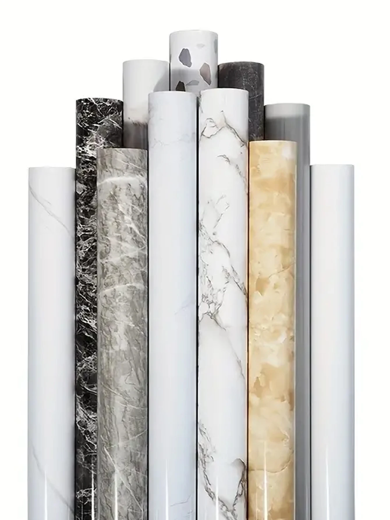 Marble Wall Stickers Wallpaper, Kitchen Self-adhesive Wall Stickers, PVC Waterproof Greaseproof Stickers Bathroom Stickers
Marble Wall Stickers Wallpaper, Kitchen Self-adhesive Wall Stickers, PVC Waterproof Greaseproof Stickers Bathroom Stickers