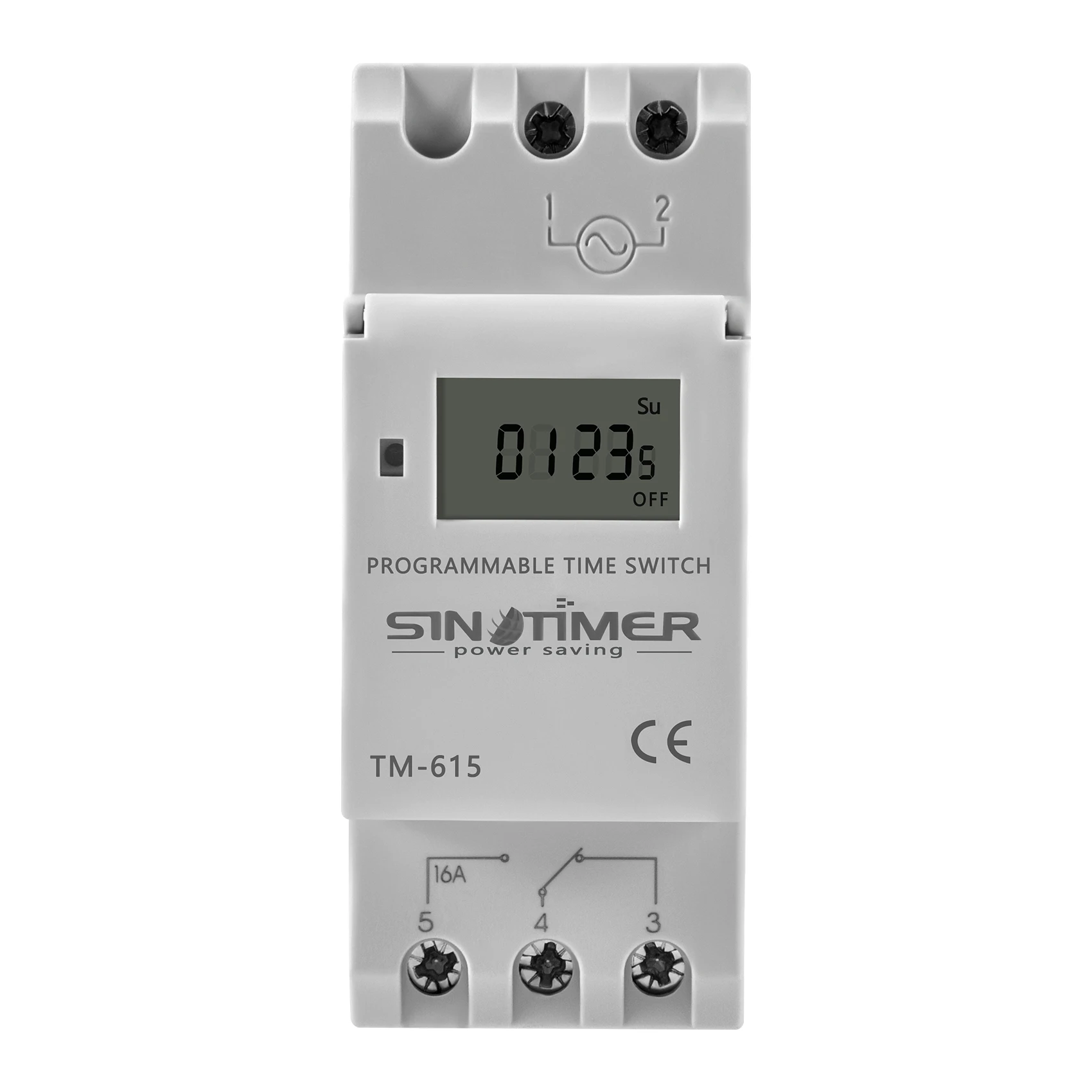 SINOTIMER Electronic Timer, TM615-2 Timer Switch 7 Days 24 Hours Programmable LCD Time Relay-220V
SINOTIMER Electronic Timer, TM615-2 Timer Switch 7 Days 24 Hours Programmable LCD Time Relay-220V