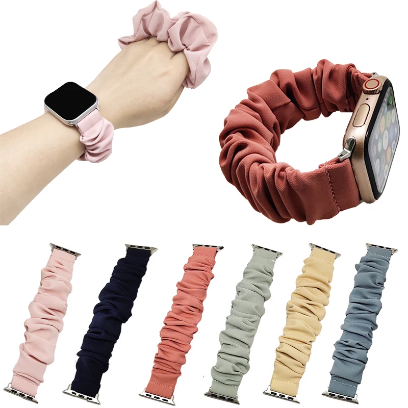 Soft Stretchy Women Elastic Watch Strap 38mm 40mm 41mm 42mm 44mm 45mm 46mm 49mm Series Watch Band Accessories
Soft Stretchy Women Elastic Watch Strap 38mm 40mm 41mm 42mm 44mm 45mm 46mm 49mm Series Watch Band Accessories