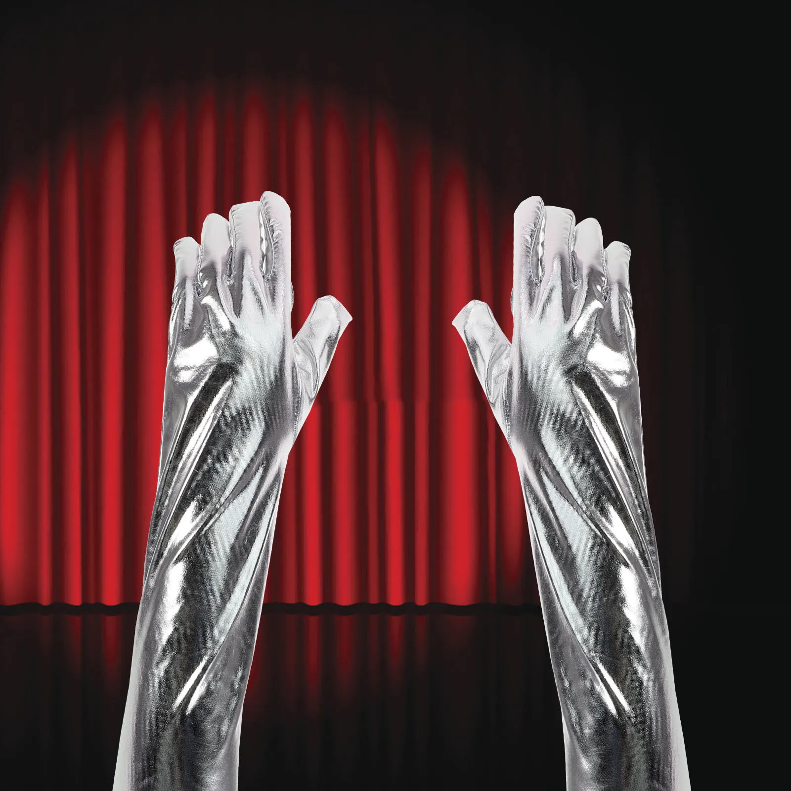 1Pair Stage Performance Patent Gloves Mid-Length Tight Fit Stretch Shiny Long Opera Gloves Elbow Length Costume
1Pair Stage Performance Patent Gloves Mid-Length Tight Fit Stretch Shiny Long Opera Gloves Elbow Length Costume