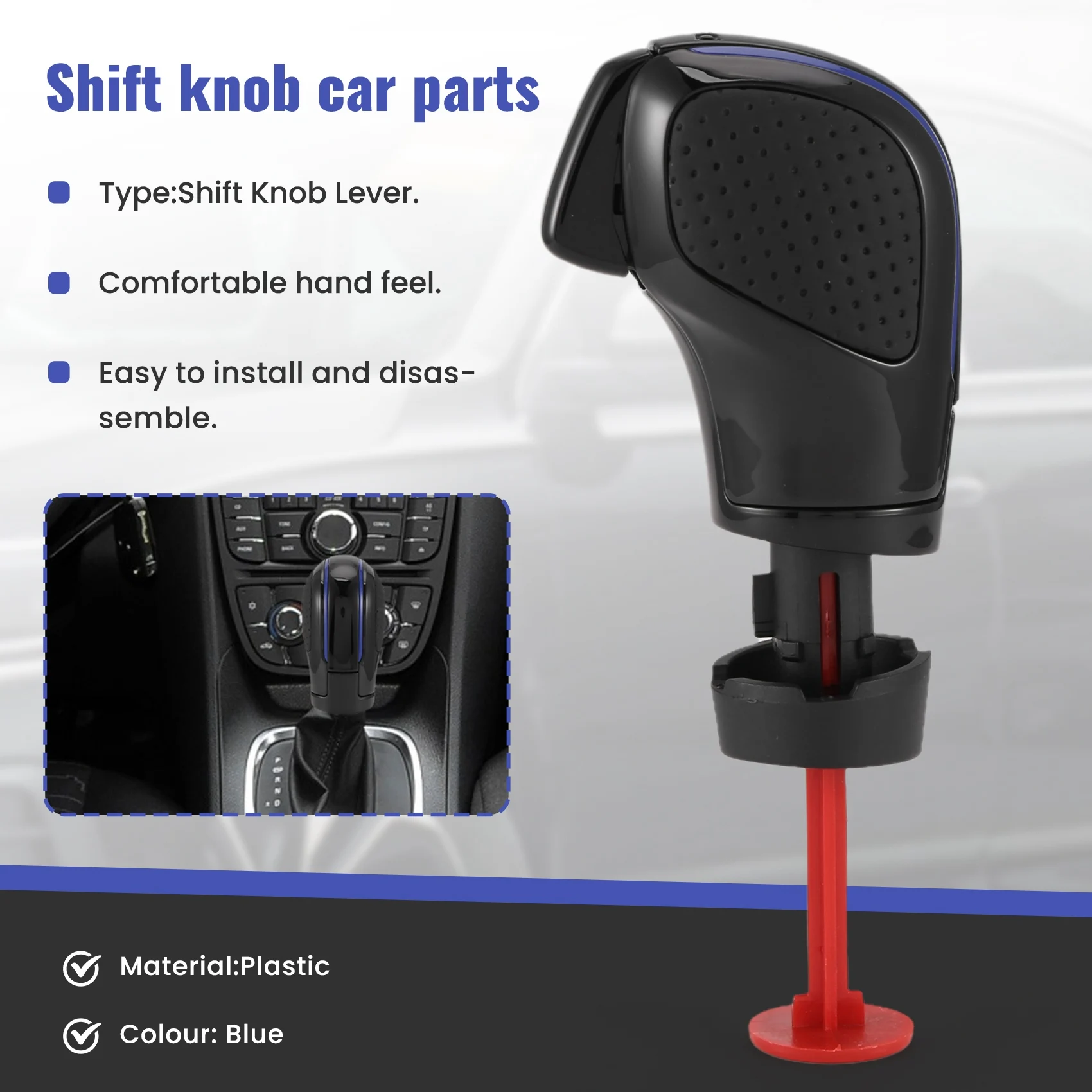 A33K-Automatic DSG Gear Shift Knob Gear Shift Knob Lever For VW Passat CC Golf 7 Jetta
A33K-Automatic DSG Gear Shift Knob Gear Shift Knob Lever For VW Passat CC Golf 7 Jetta