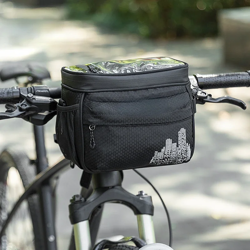 Bicycle Front Bag Storage Travel Lunch Handlebar Pannier Bag Handbag Storage Commuter
Bicycle Front Bag Storage Travel Lunch Handlebar Pannier Bag Handbag Storage Commuter