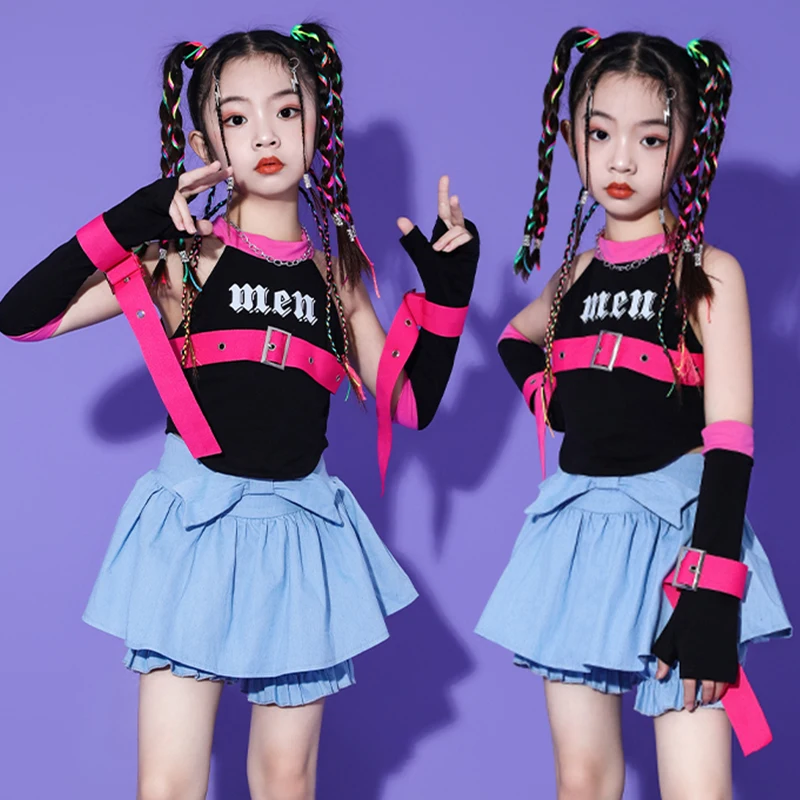 New Girls Jazz Dance Costume Fashion Suit Hip Hop Cheerleading Dance Performance Clothes Child Catwalk Concert Outfits BL11397
New Girls Jazz Dance Costume Fashion Suit Hip Hop Cheerleading Dance Performance Clothes Child Catwalk Concert Outfits BL11397