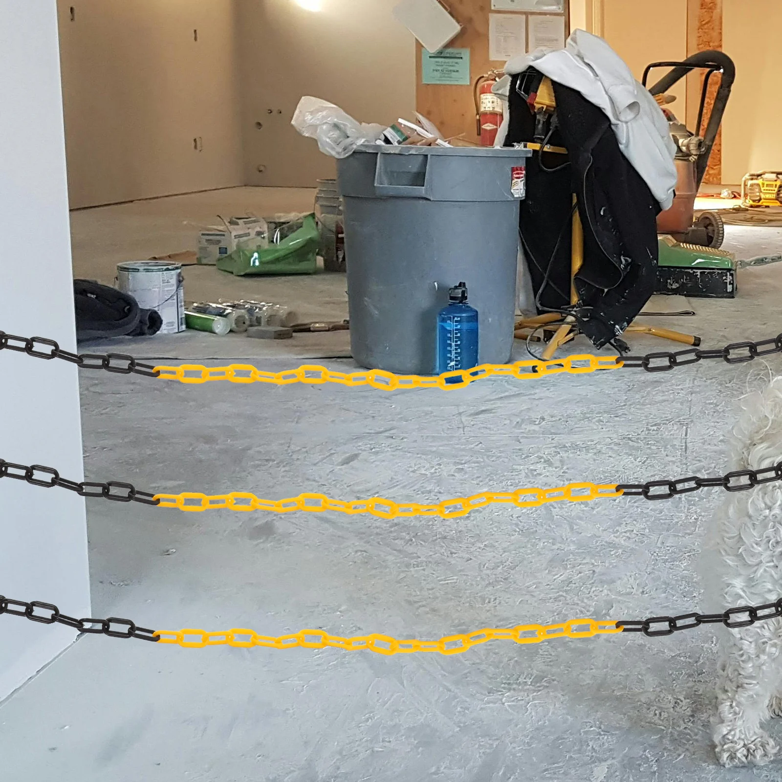 25M Caution Link Safety Crowd Control For Road Construction Traffic Personnel Protection Plastic Chains Parking Lot Chain
25M Caution Link Safety Crowd Control For Road Construction Traffic Personnel Protection Plastic Chains Parking Lot Chain