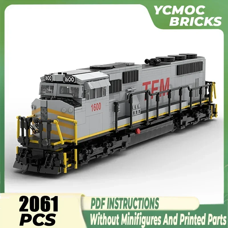 Строительные блоки Moc TFM SD70MAC, модель локомотива, технология, кирпичи, сделай сам, сборка поезда, механические инструменты, игрушка в подарок
Строительные блоки Moc TFM SD70MAC, модель локомотива, технология, кирпичи, сделай сам, сборка поезда, механические инструменты, игрушка в подарок