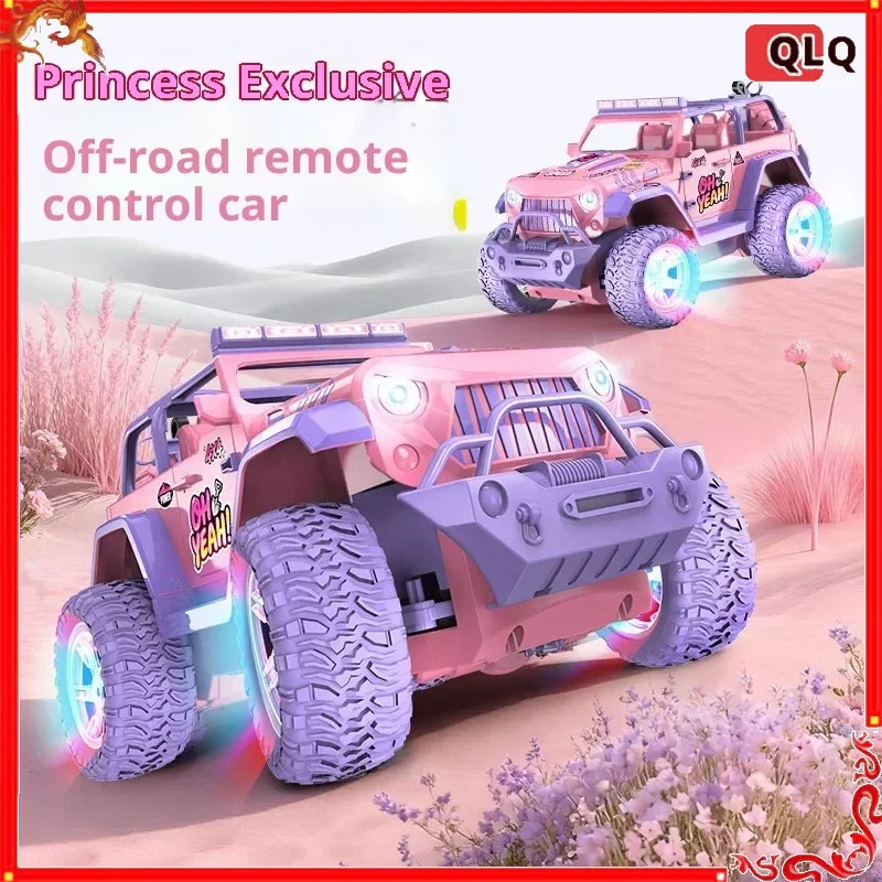 Pink Remote Control Off road Vehicle for Girls Toy Car 2.4G 1:16 Remote Control Lighting Climbing Car Children Toy RC Boy
Pink Remote Control Off road Vehicle for Girls Toy Car 2.4G 1:16 Remote Control Lighting Climbing Car Children Toy RC Boy