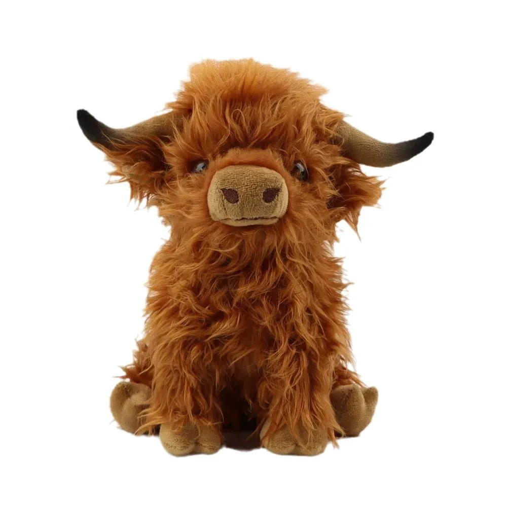 28cm New Hot-selling Cartoon Animation HighlandCow Simulated Scottish Plush Toy Sleeping Doll Cow Doll Gift
28cm New Hot-selling Cartoon Animation HighlandCow Simulated Scottish Plush Toy Sleeping Doll Cow Doll Gift