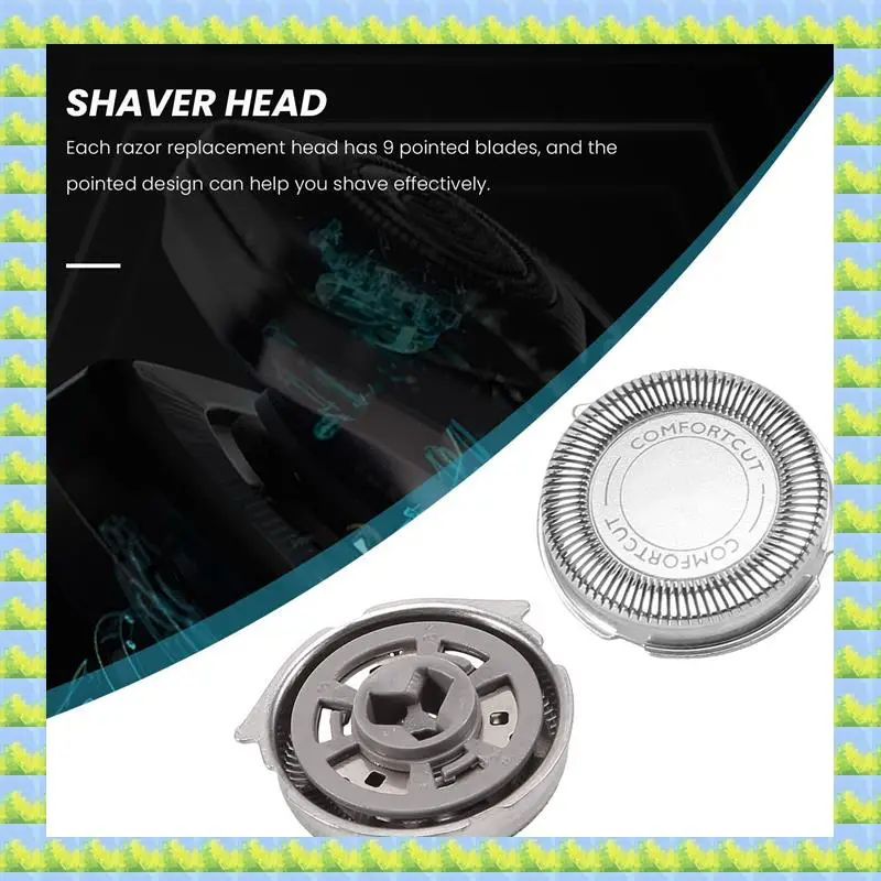 FZFZ 9Pcs SH30/50/52 Shaver Replacement Heads For Electric Shaver Series 1000, 2000, 3000, 5000 Blade Head
FZFZ 9Pcs SH30/50/52 Shaver Replacement Heads For Electric Shaver Series 1000, 2000, 3000, 5000 Blade Head