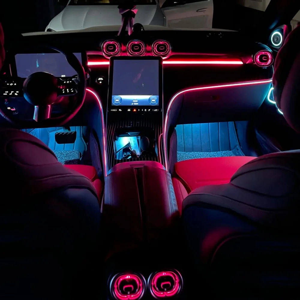 6-piece set For GLC X254 C-Class W206 ambient light LED ambient light 4D rotating Speaker backrest light armrest lamp Auto parts
6-piece set For GLC X254 C-Class W206 ambient light LED ambient light 4D rotating Speaker backrest light armrest lamp Auto parts