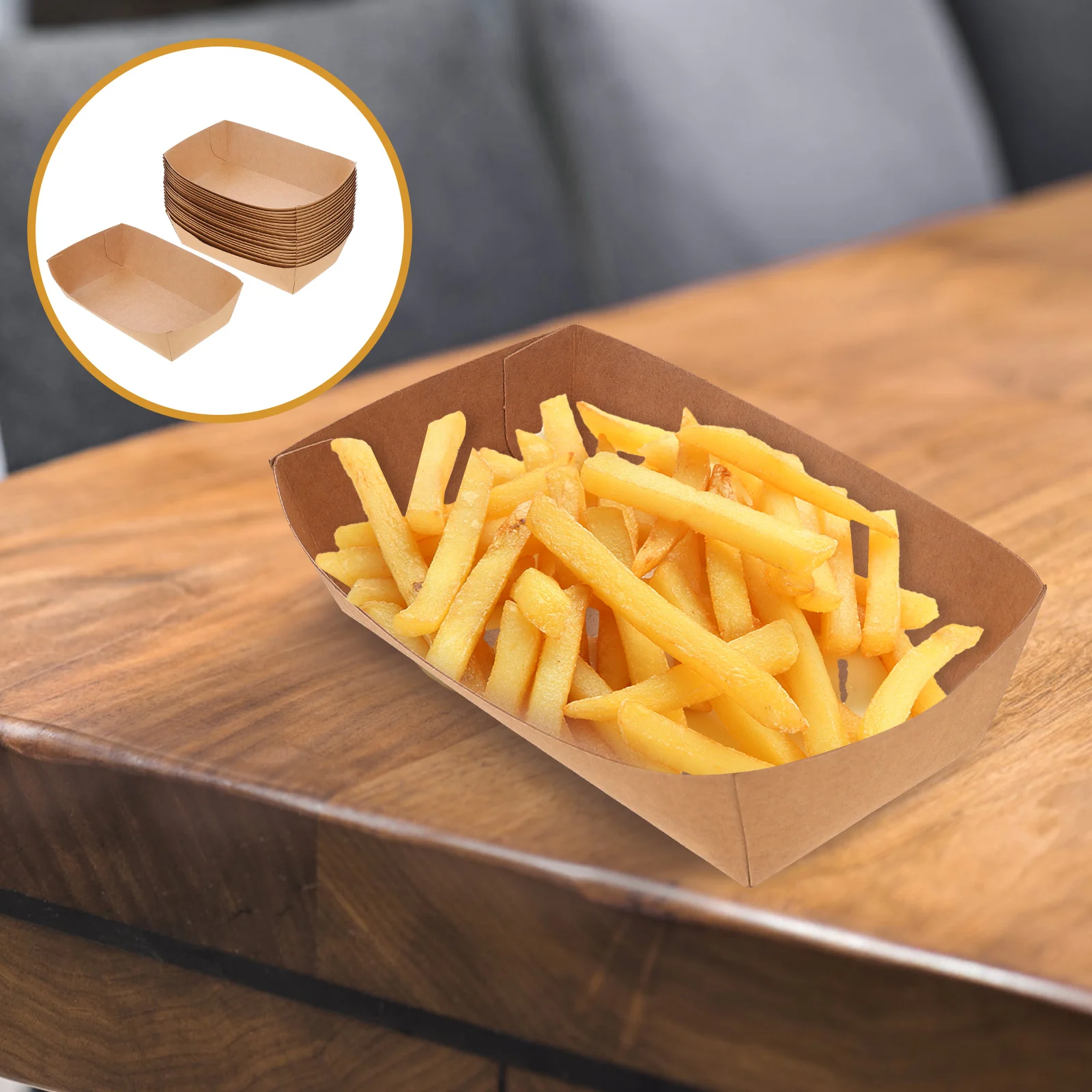 100pcs Oil-proof Food Boat Box Disposable Fried Food Container Grease-proof Paper Hot Dog Trays Party Snack Holder Waterproof
100pcs Oil-proof Food Boat Box Disposable Fried Food Container Grease-proof Paper Hot Dog Trays Party Snack Holder Waterproof