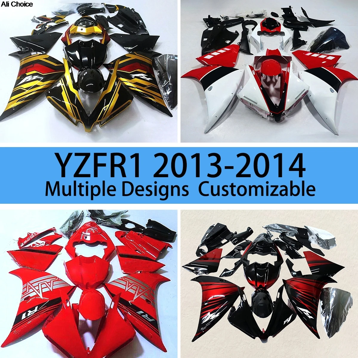 YZFR1 2013 2014 Body Parts Fairing Kit for YAMAHA YZF R1 13 14 Prime Sportbike Motorcycle Cover Fairings
YZFR1 2013 2014 Body Parts Fairing Kit for YAMAHA YZF R1 13 14 Prime Sportbike Motorcycle Cover Fairings