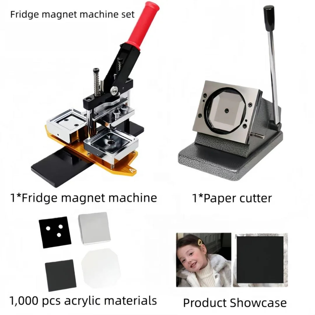High Quality Manual Square Fridge Magnet Photo Making Machine Kit For Small Business Craft Projects Fridge Magnet Product Making
High Quality Manual Square Fridge Magnet Photo Making Machine Kit For Small Business Craft Projects Fridge Magnet Product Making