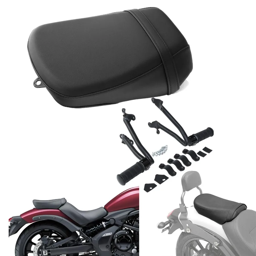 Rear Passenger Pillion Seat Footpegs For Kawasaki Vulcan S 650 VN650 2015-25
Rear Passenger Pillion Seat Footpegs For Kawasaki Vulcan S 650 VN650 2015-25
