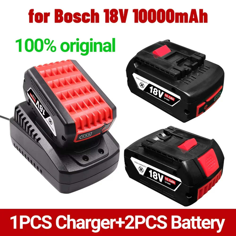 NEW For BOSCH Authentic 18V 10Ah LITHIUM-ION BATTERY GBA 18V 10Ah 18V Professional GBA GSR GSB BAT618 BAT609 w/Fuel Guage
NEW For BOSCH Authentic 18V 10Ah LITHIUM-ION BATTERY GBA 18V 10Ah 18V Professional GBA GSR GSB BAT618 BAT609 w/Fuel Guage