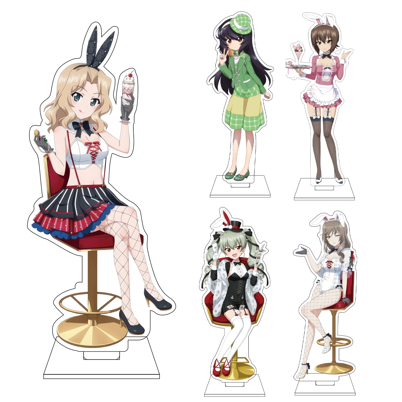 16CM Anime GIRLS und PANZER Cosplay Acrylic Figure Stand Akiyama Yukari Nishizumi Miho Isuzu Hana Ornaments Gifts
16CM Anime GIRLS und PANZER Cosplay Acrylic Figure Stand Akiyama Yukari Nishizumi Miho Isuzu Hana Ornaments Gifts