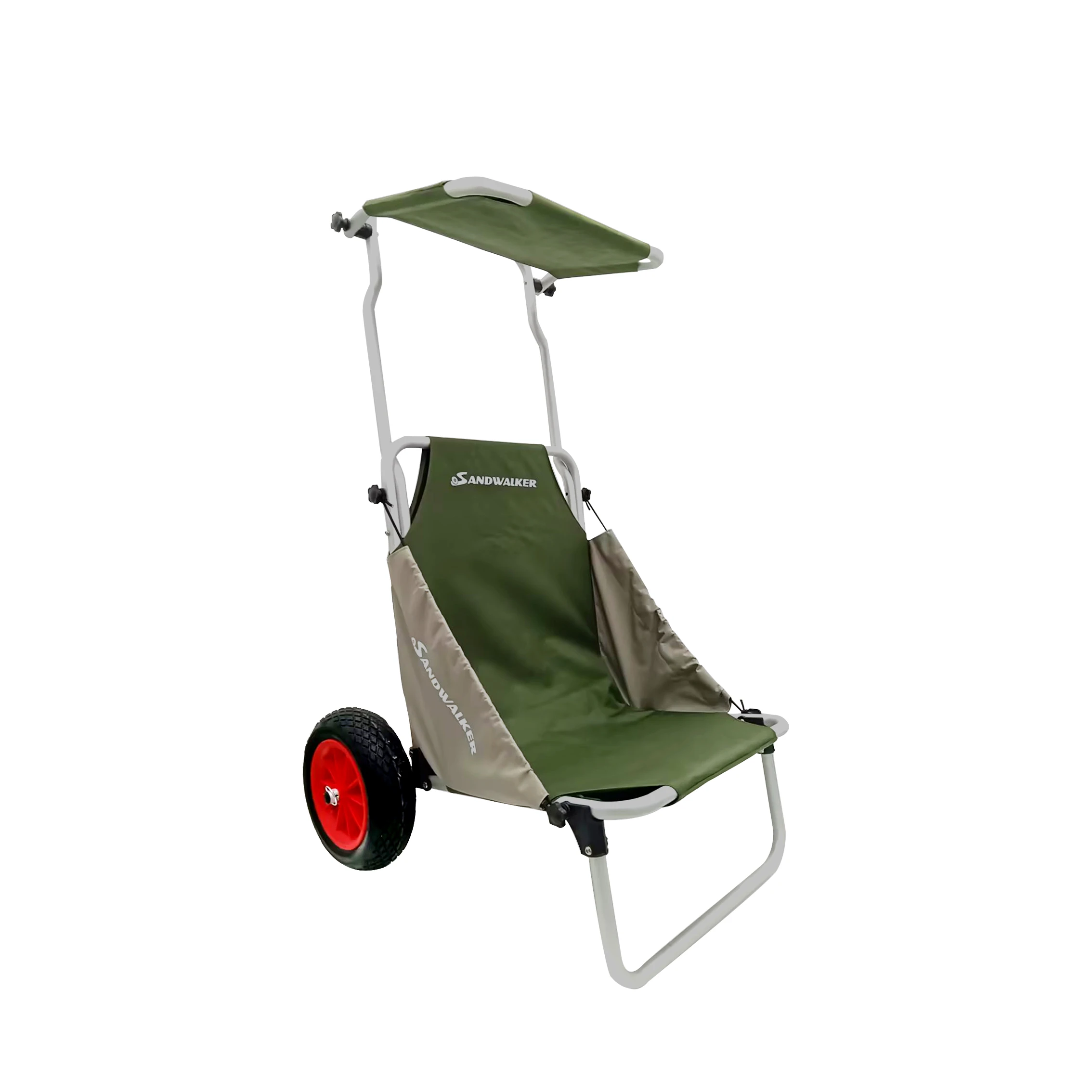 SANDWALKER aluminum alloy foldable Beach Trolley, with a load-bearing capacity of 200LBS and all terrain tires available
SANDWALKER aluminum alloy foldable Beach Trolley, with a load-bearing capacity of 200LBS and all terrain tires available