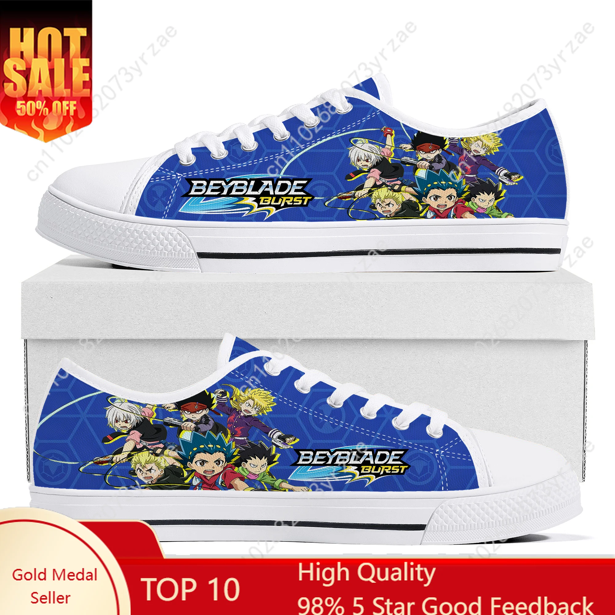 Beyblade Low Top Flats Sneakers Men Women Teenager Canvas Sneaker High Quality Fashion Casual Sports Shoes Custom Shoe
Beyblade Low Top Flats Sneakers Men Women Teenager Canvas Sneaker High Quality Fashion Casual Sports Shoes Custom Shoe