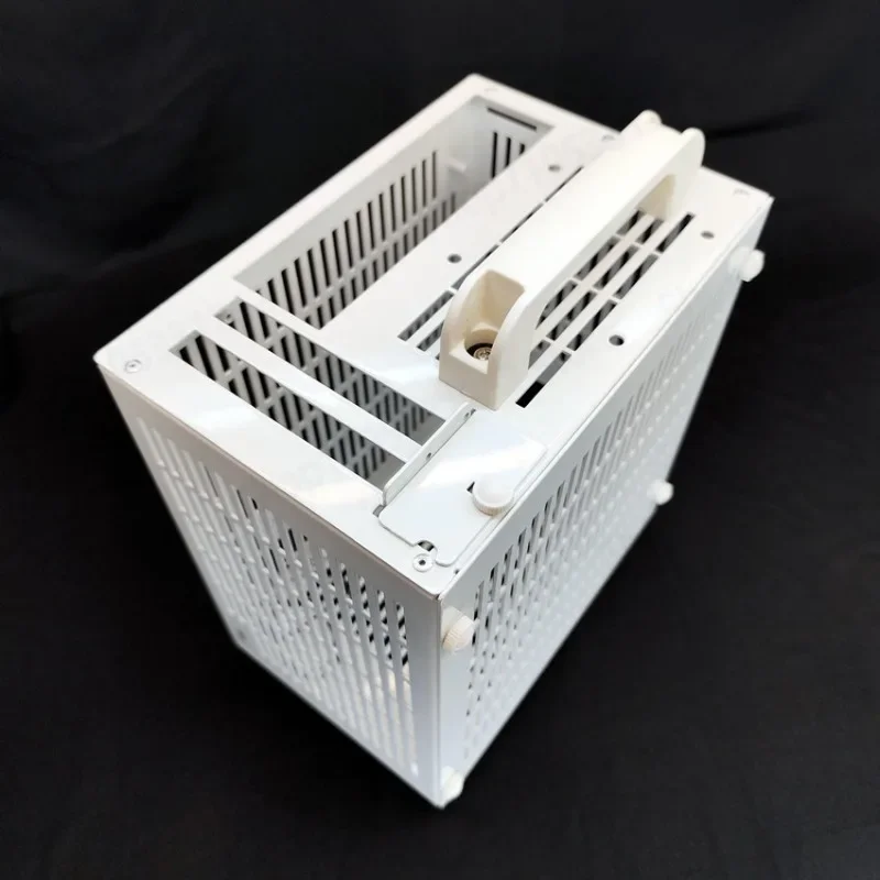 JXK B1 Full Aluminum ITX Case Portable Vertical GPU Direct Insert SFX Power Supply Thickened 8.5L Mini Chassis
JXK B1 Full Aluminum ITX Case Portable Vertical GPU Direct Insert SFX Power Supply Thickened 8.5L Mini Chassis
