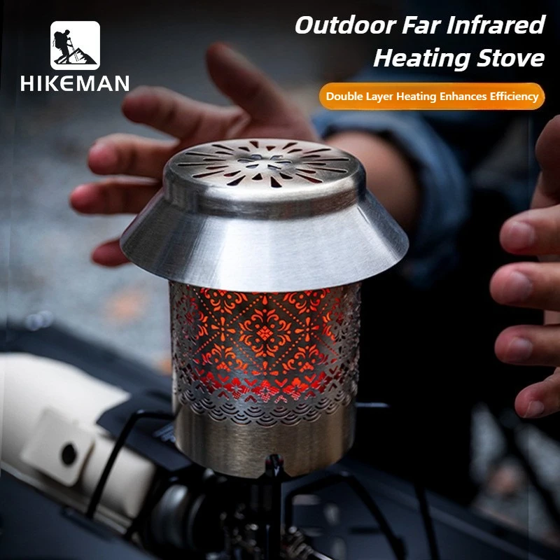 HIKEMAN Portable Outdoor Heater Camping Stove Mini Warmer Stainless Steel Heating Device for Hiking Picnic Backyard Use
HIKEMAN Portable Outdoor Heater Camping Stove Mini Warmer Stainless Steel Heating Device for Hiking Picnic Backyard Use