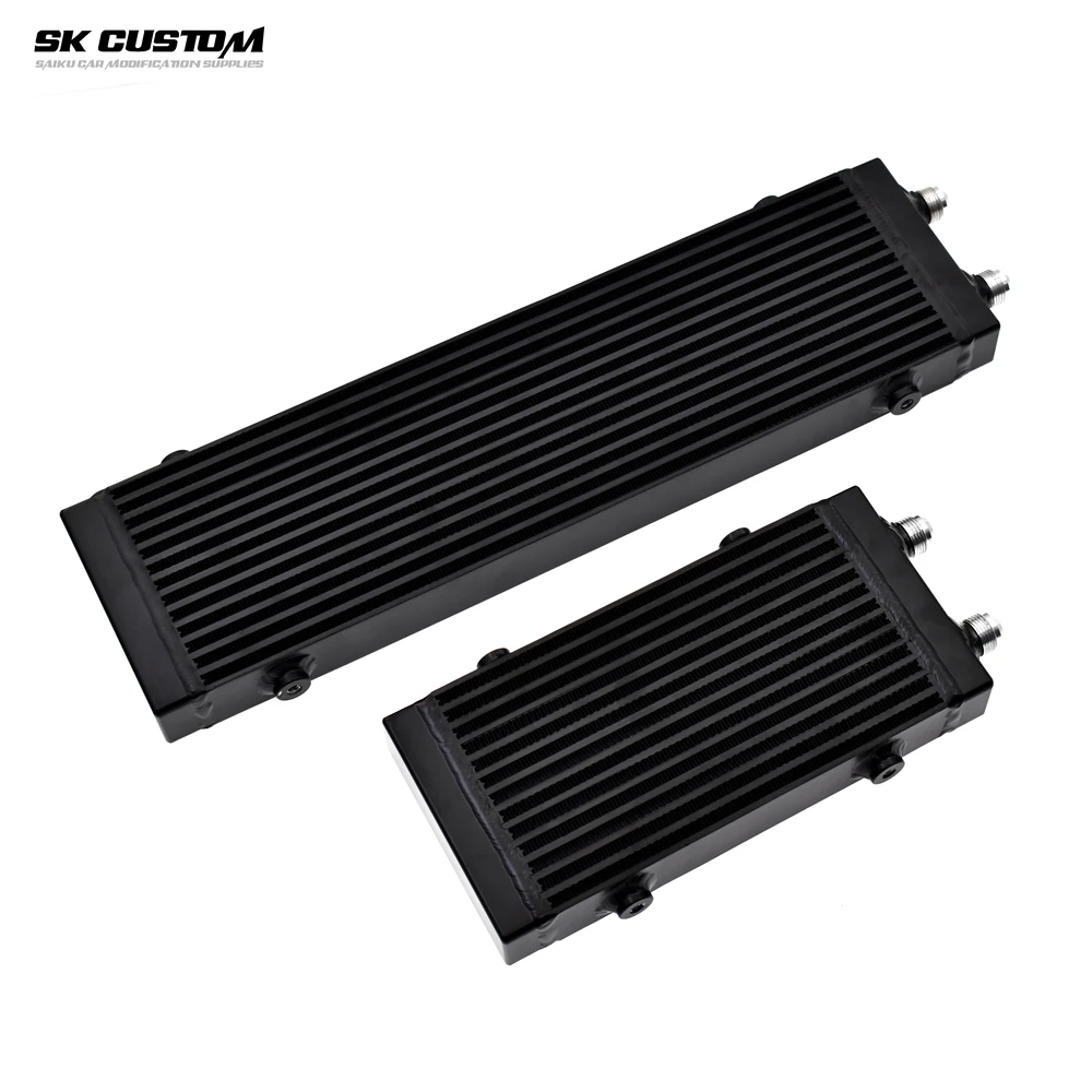 SK CUSTOM Aluminum Alloy Oil Cooler General Motors Modified Oil Cooler Plate Double Pass Side Outlet AN10 Parts Auto Parts
SK CUSTOM Aluminum Alloy Oil Cooler General Motors Modified Oil Cooler Plate Double Pass Side Outlet AN10 Parts Auto Parts
