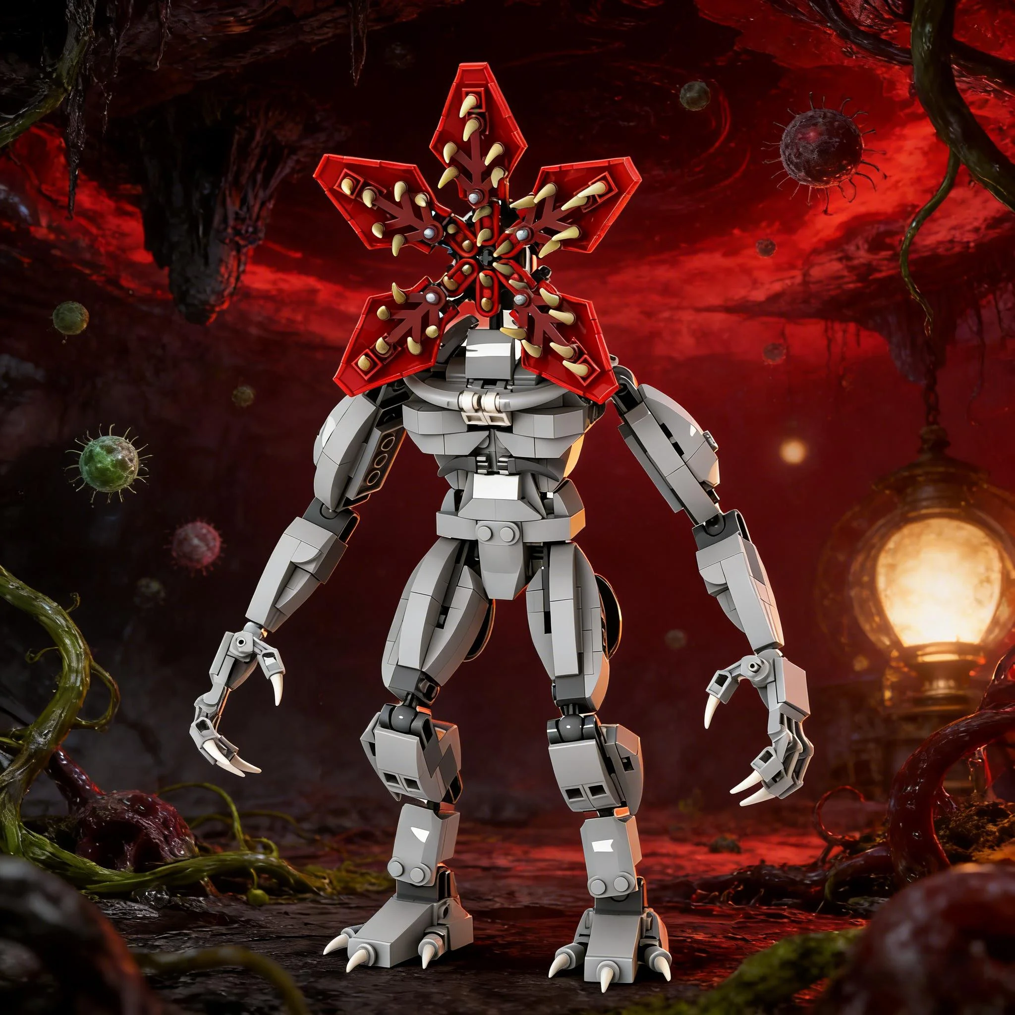 Creativity Series Demogorgon Carnivorous Plant Building Blocks Sci-Fi Thriller TV Play Monster Model Assembly Toys Kids Birthday
Creativity Series Demogorgon Carnivorous Plant Building Blocks Sci-Fi Thriller TV Play Monster Model Assembly Toys Kids Birthday