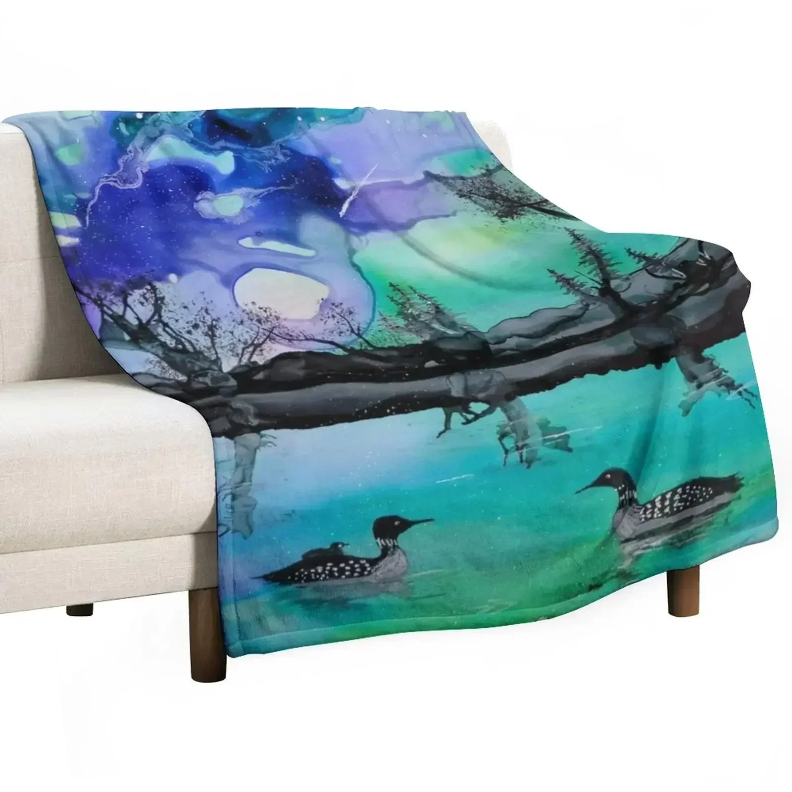 Loonacy in Blue Throw Blanket Soft Plush Blanket as Housewarming Gift
Loonacy in Blue Throw Blanket Soft Plush Blanket as Housewarming Gift
