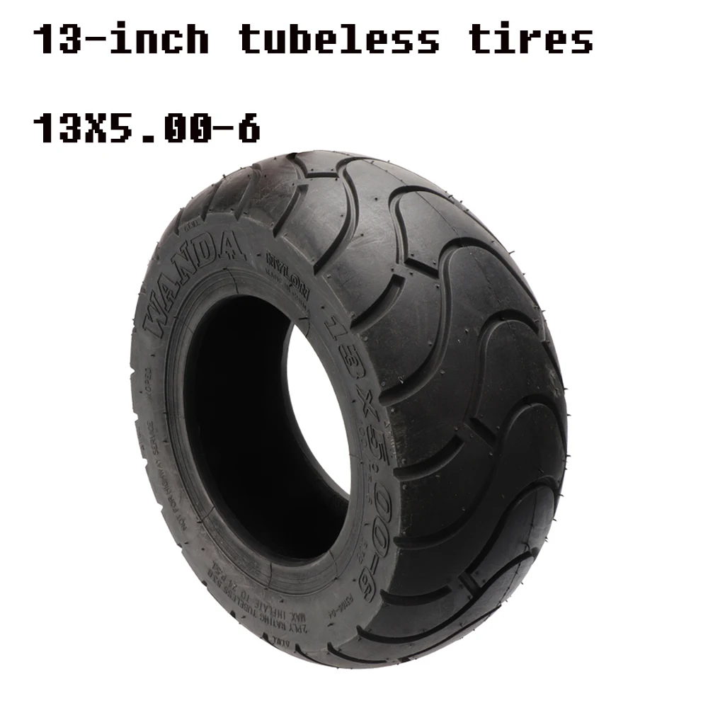 13x5.00-6 Tubeless Tires Rubber 13 Inch Vacuum Tires for Scooters Folding Bicycle ATV Mini Karts Four-wheel Off-road Vehicle
13x5.00-6 Tubeless Tires Rubber 13 Inch Vacuum Tires for Scooters Folding Bicycle ATV Mini Karts Four-wheel Off-road Vehicle