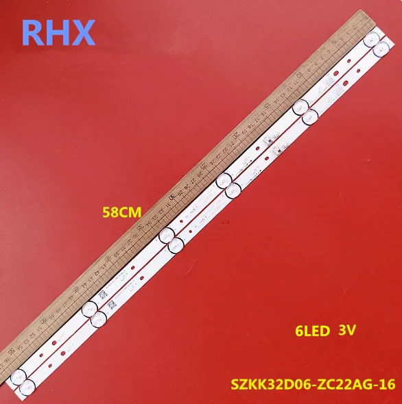 Подходит для световой ленты LED32E330C RF-BK. 320011 SE30-0601 A1 32200 3 В 6 светодиодов 580 мм
Подходит для световой ленты LED32E330C RF-BK. 320011 SE30-0601 A1 32200 3 В 6 светодиодов 580 мм