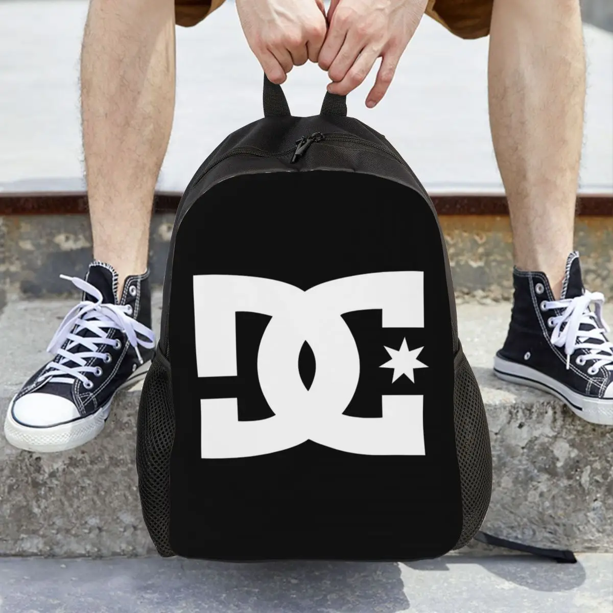 DC Shoe Co Backpack Daypack Large Capacity Boys Girls BookBag School Bag Shoulder Bags for Men Women
DC Shoe Co Backpack Daypack Large Capacity Boys Girls BookBag School Bag Shoulder Bags for Men Women