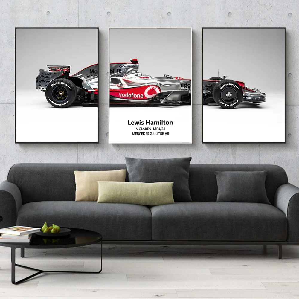 MP4-23 2008 Lewis Hamilton Car Artwork Poster Print Canvas Painting British Grand Prix Silverstone Home Wall Decoration
MP4-23 2008 Lewis Hamilton Car Artwork Poster Print Canvas Painting British Grand Prix Silverstone Home Wall Decoration