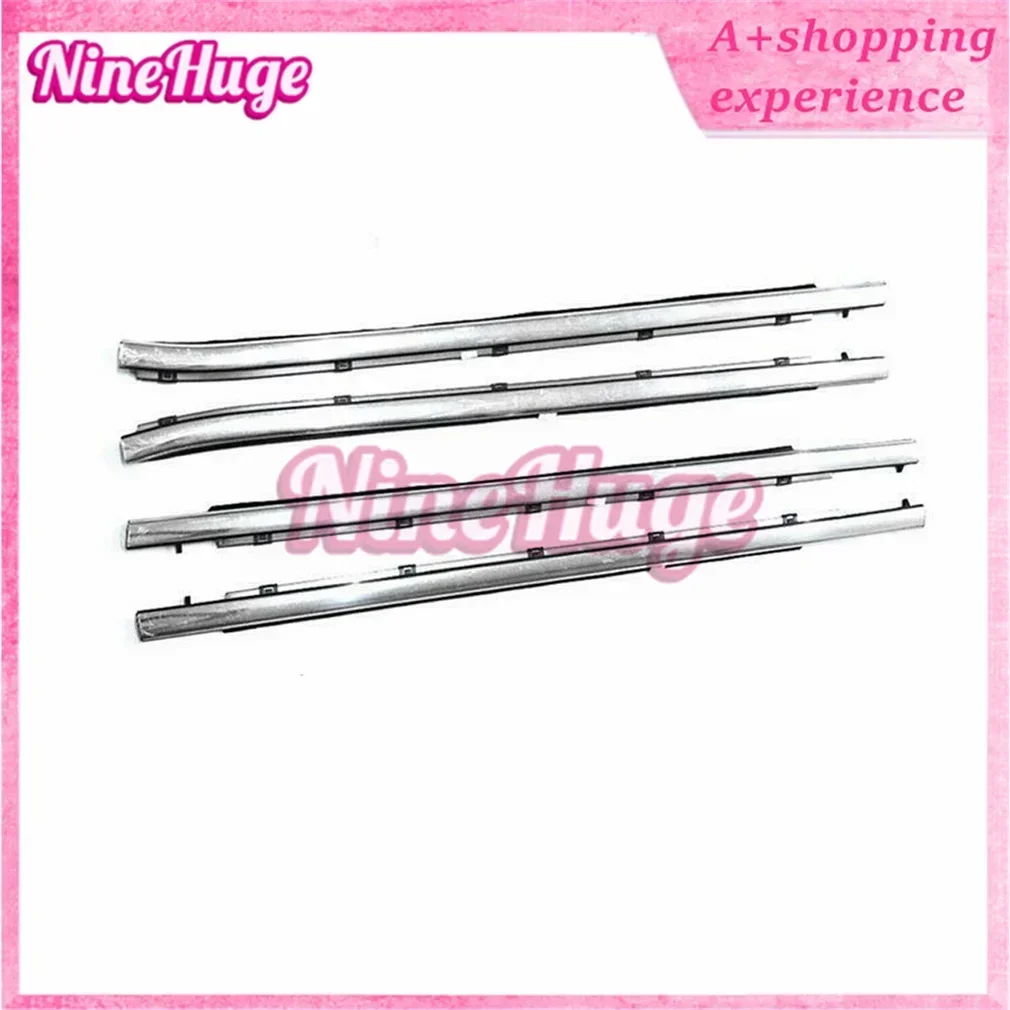 Передние и задние левые и правые наружные хромированные молдинги для окон 757300E070 757400E070 757200E070 для Highlander Kluger 13-19
Передние и задние левые и правые наружные хромированные молдинги для окон 757300E070 757400E070 757200E070 для Highlander Kluger 13-19