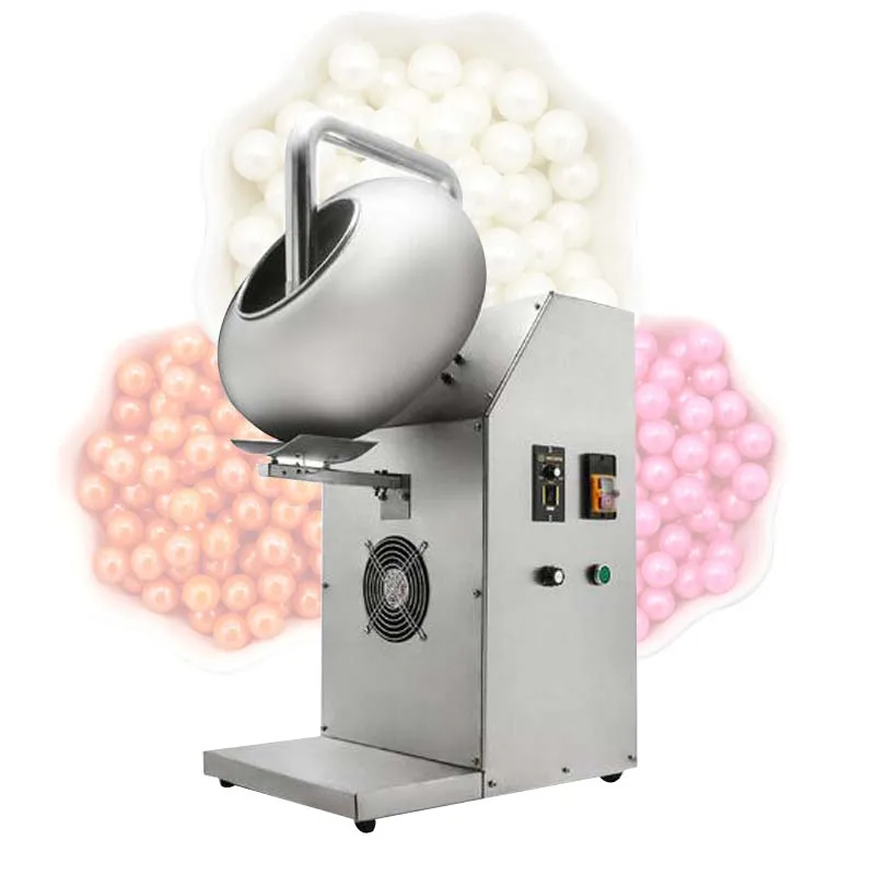 Coating Machine Laboratory Small Stainless Steel Seed Tablets Sugar Coating Machine Pills Polishing Machine
Coating Machine Laboratory Small Stainless Steel Seed Tablets Sugar Coating Machine Pills Polishing Machine