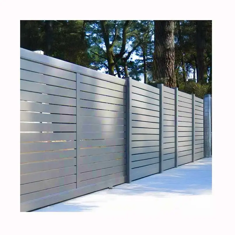 Custom Aluminum Villa Gate and Fence System Panel Garden Aluminum Privacy Fence
Custom Aluminum Villa Gate and Fence System Panel Garden Aluminum Privacy Fence