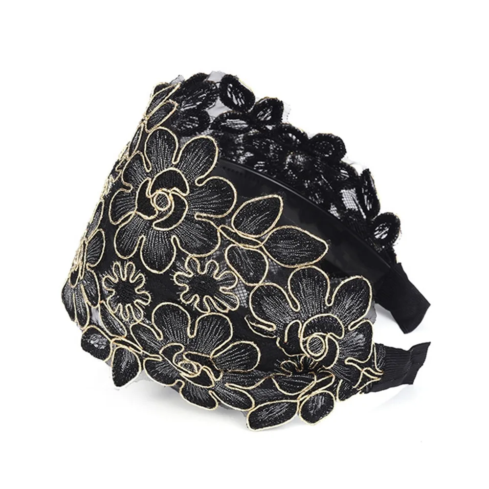 Cute Wide Side Lace Mesh Hair Band Flowers Non Slip Women Lace Hairbands Hollow Pattern Elastic Hair Hoop Hair Accessories
Cute Wide Side Lace Mesh Hair Band Flowers Non Slip Women Lace Hairbands Hollow Pattern Elastic Hair Hoop Hair Accessories